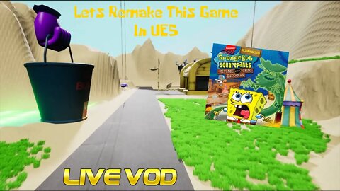 Lets Remake A SpongeBob Game in UE5 (NEW UPDATE OUT NOW)
