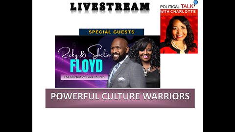JOIN US FOR A RIVETING INTERVIEW WITH THE AWARD WINNING PASTORS, SHEILA AND RICKY FLOYD