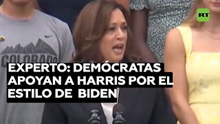 Politólogo: Demócratas apoyan a Kamala Harris porque mantendrá el estilo de Gobierno de Biden