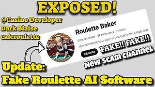 UPDATE: Exposing Fake AI Roulette Software: Bogus Strategies! Bonus: Christopher Mitchell & Others!