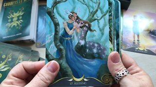 Unboxing The Goddess Temple Oracle Cards by Sarah Perini and Elena Albanese