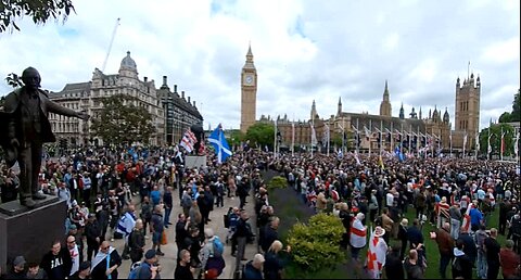 Celebrative British March In London 01/06/24