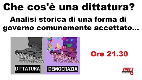 Che cos'è una dittatura? Analisi storica di una forma di governo comunemente accettato...