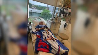 Buffalo Strong: 11-year-old upstate New York boy celebrates last chemo session in Bills Mafia fashion
