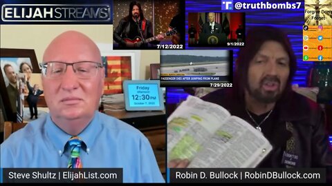 10/7/2022 Friday Part 2--Steve Shultz And Robin Bullock--Elijah Streams Prophets and Patriots Episode-29