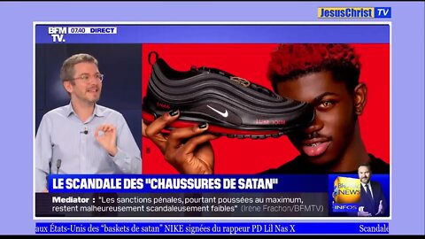 Scandale aux États Unis⚠️Des “baskets de satan” NIKE signées du rappeur Lil Nas X