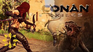 🔴 LIVE » CONAN EXILES » DEATH BY HYENAS >_< [3/30/23]