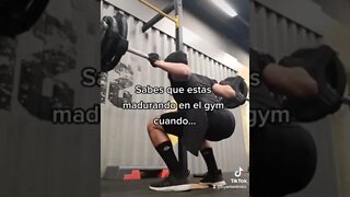 Sabes que Estás Madurando en el Gimnasio Cuando... 🐷