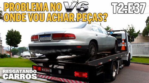 PROBLEMA NO V6! ONDE VOU ACHAR PEÇAS? "Resgatando Carros" T2:E37