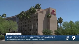 Two rescued after being kidnapped, held at Tucson hotel