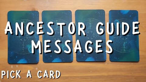 ANCESTOR Guidance Messages for you at this time || PICK A CARD Tarot Reading (Timeless)