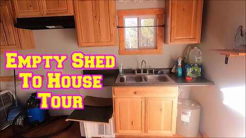 FRIENDS Did ALL The Hard Work | CLEAN Empty Shed To House Tour | raw land to homestead Arkansas