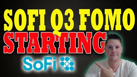 SoFi Q3 Earnings FOMO Starting │ ANALYSTS Are BULLISH on SoFi ⚠️ Sofi Investors Must Watch