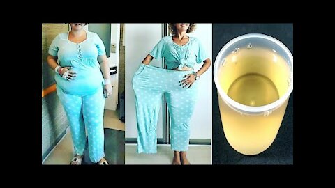 A military drink to burn fat and lose weight recommended by doctors from 100 kg to 70 kg