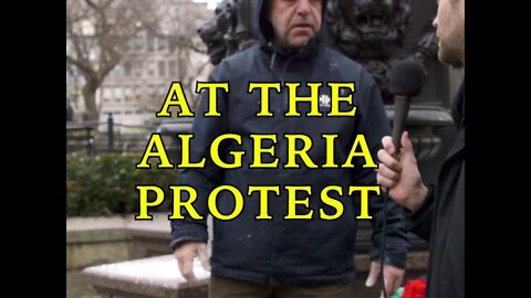 Ryan Long at The Algerian Government Protests