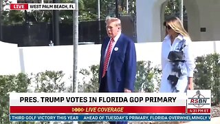 Trump Speaks after voting in Florida