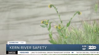 Watermaster warns residents about the dangers of the Kern River