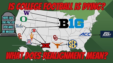 Is College Football Dying? Conference Realignment