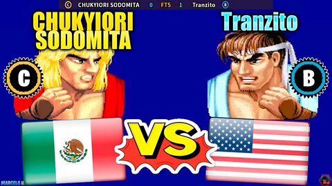 Street Fighter II': Hyper Fighting (CHUKYIORI SODOMITA Vs. Tranzito) [Mexico Vs. U.S.A.]