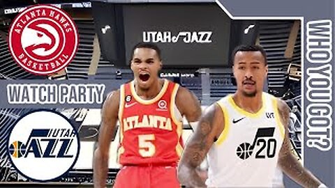 Atlanta Hawks vs Utah Jazz | Live Play by Play/Watch Party Stream | NBA 2023 Game 66