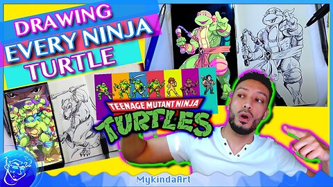 Teenage Mutant Ninja Turtles | How To Draw Raphael