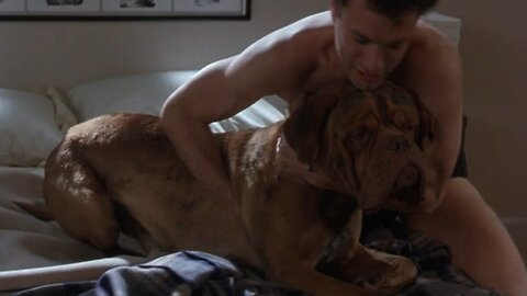 Turner and Hooch "Guess what it's time for bath"