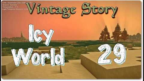 Vintage Story Icy World Permadeath Episode 29: Poisonous Mushrooms, Wolf Pack?! and Other Surprises