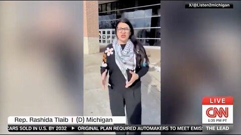 Rashida Tlaib Urging Voters to Withhold Support for Biden