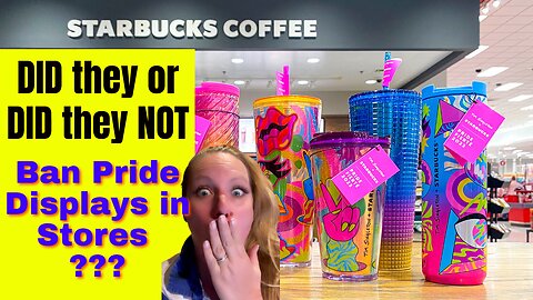 Starbucks: Did they remove all PRIDE from Stores ?