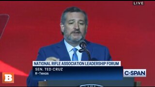 MOMENTS AGO: Sen. Ted Cruz delivering remarks at NRA Convention...