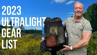 Ultralight Backpacking Gear List 2023 9.8 lbs / 4.4 kg - Standing Stone Trail Thru Hike