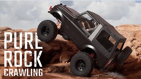 MOAB STYLE ROCKCRAWLING | RED ROCK VALLEY MAP IN THE PURE ROCK CRAWLING GAME