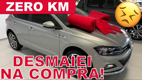 Literalmente DESMAIEI comprando meu POLO ZERO KM