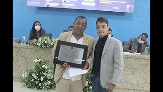 Professor Ilton Gomes recebe Monção de elogio da Câmara de Conceição do Jacuípe