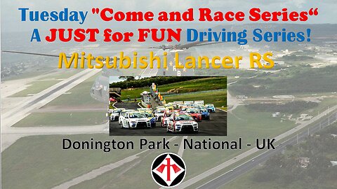 Race 27 - Come and Race Series - Mitsubishi Lancer RS - Donington Park - National - UK