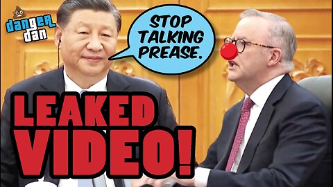 What Xi really thinks of Mr Magoo. Xi Jingping Anthony Albanese