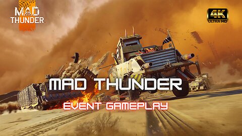 WAR THUNDER | MAD THUNDER EVENT GAMEPLAY | "4K" | 60FPS | UHD