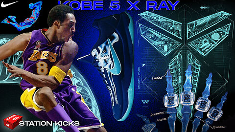 THE «X-RAY» NIKE KOBE 5 WILL RELEASE FOR HALLOWEEN 2024👀