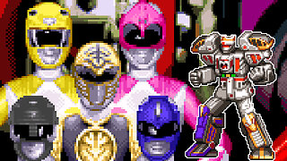 Longplay [SNES] Mighty Morphin Power Rangers: The Fighting Edition (Tigerzord)