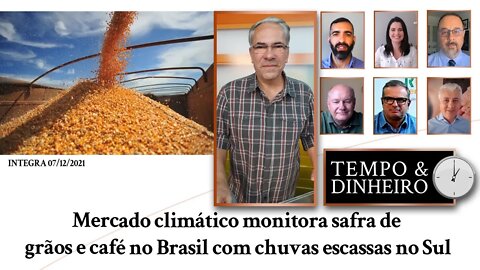 Mercado climático monitora safra de grãos e café no Brasil com chuvas escassas no Sul