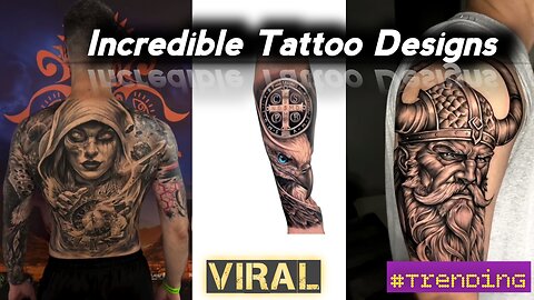 Art of tattoos | Body Tattoo | viral Tattoos | Tattoo design
