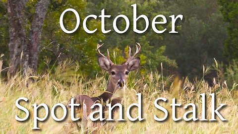 October BUCKS! - Spot and Stalk on Private Land 2022