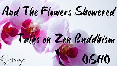 OSHO Talk on Zen Buddhism -And The Flowers Showered -The Path Is Just in Front of You- 4