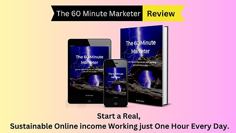 The 60 Minute Marketer Review-Best Email Marketing eBook for Marketers