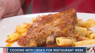 Cooking with Lidia’s for restaurant week