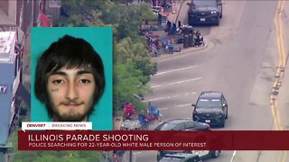 Person of interest named in manhunt after Fourth of July parade shooting