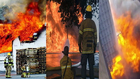 Attack on Food Supply Continues as Massive Fire Engulfs Thousands of Apples