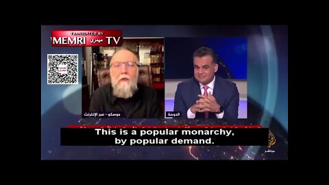 Russian Philosopher Aleksandr Dugin claims "In Ukraine Russia is fighting the Liberal World Order"