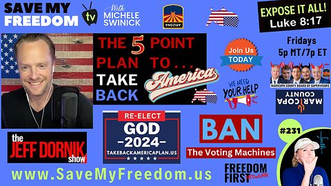 The American People Are SLAVES & Trump Has Already Lost 2024! We Can Change That NOW With THE PEOPLE'S 5 POINT PLAN TO TAKE BACK AMERICA - JOIN US | JEFF DORNIK