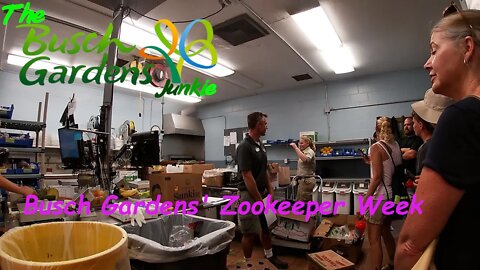 Busch Gardens' Zookeeper Week 2022